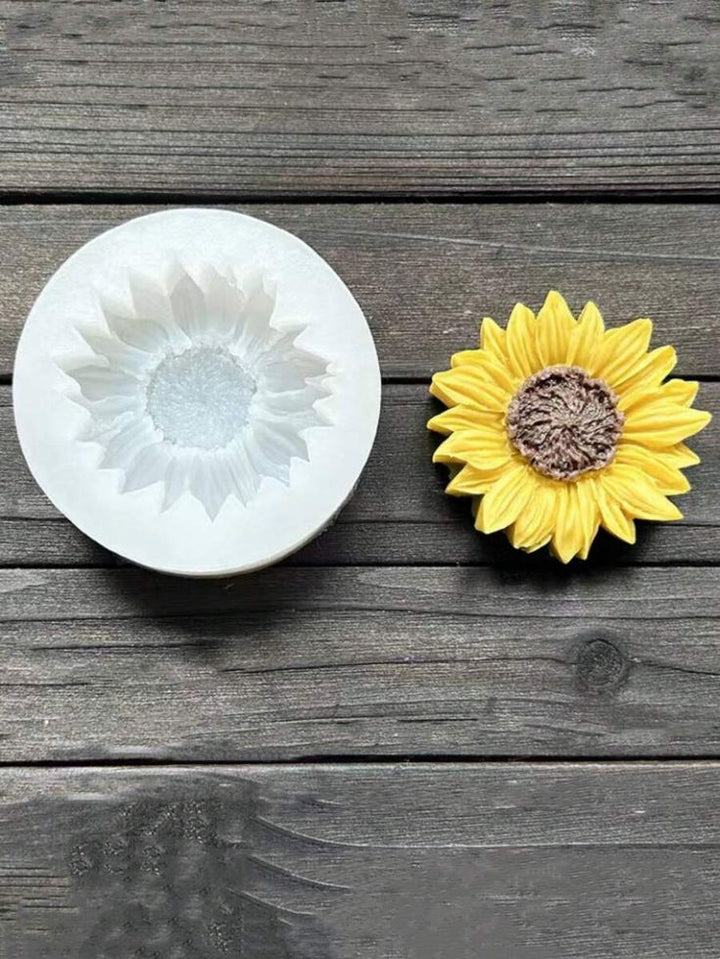 Sunflower Candle Mold | Silicone Candle Making Mold