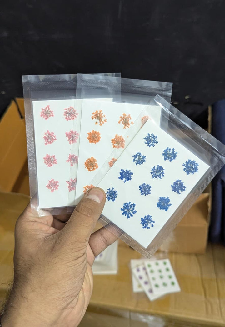 Annelace Pressed Flower Sheet | Natural Dried Flowers for Resin Art & Crafts