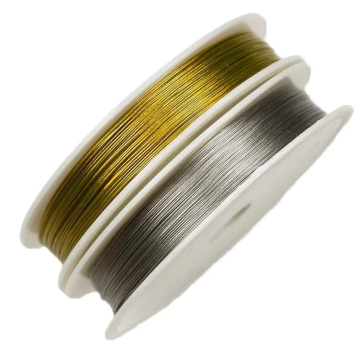 Jewelry Making Wire Roll | Gold & Silver Wire for Crafts