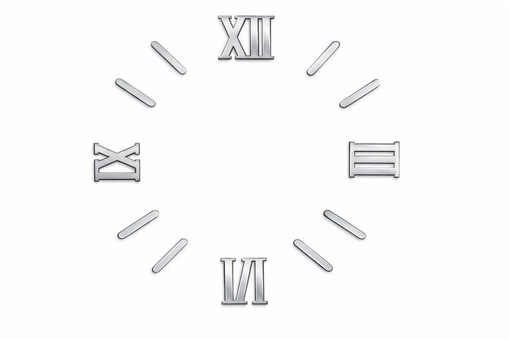 Roman Numbers with Bars | Acrylic Clock Numbers for Wall Clocks