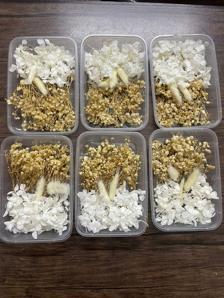 Dried Flower Mix Boxes – Natural & Dyed Floral Assortment